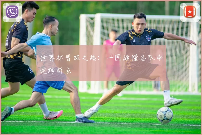 世界杯晋级之路:一图读懂各队命运转折点