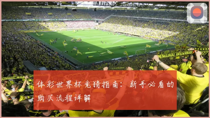 体彩世界杯竞猜指南:新手必看的购买流程详解