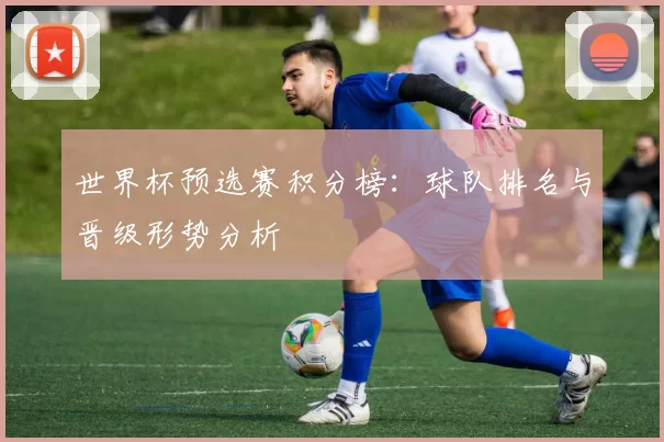 世界杯预选赛积分榜：球队排名与晋级形势分析